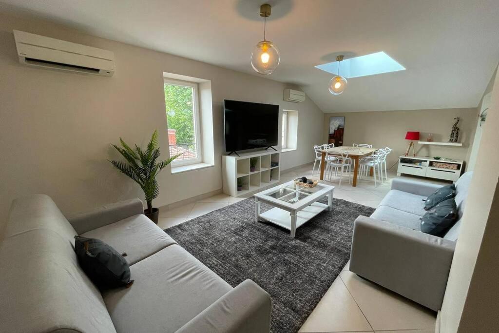 Superbe Appartement Avec 2 Chambres - 9 Personnes - Parking Prive Tournon-sur-Rhone Bagian luar foto